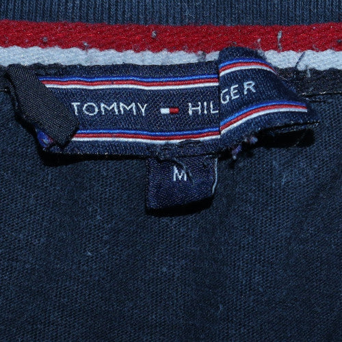 Tommy Hilfiger Men's Navy Blue Cotton Crew Neck T-Shirt Size M