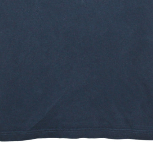 Tommy Hilfiger Men's Navy Blue Cotton Crew Neck T-Shirt Size M