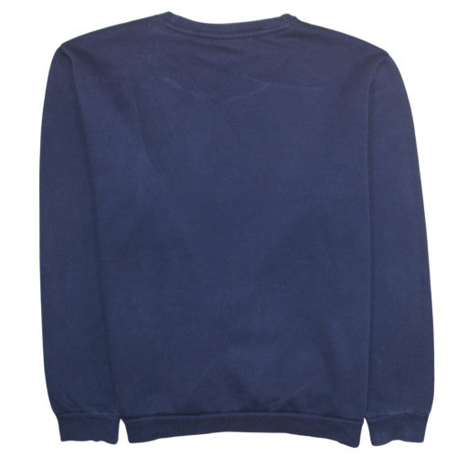 Puma Mens Blue XL Pullover Crew Neck Fleece Sweatshirt