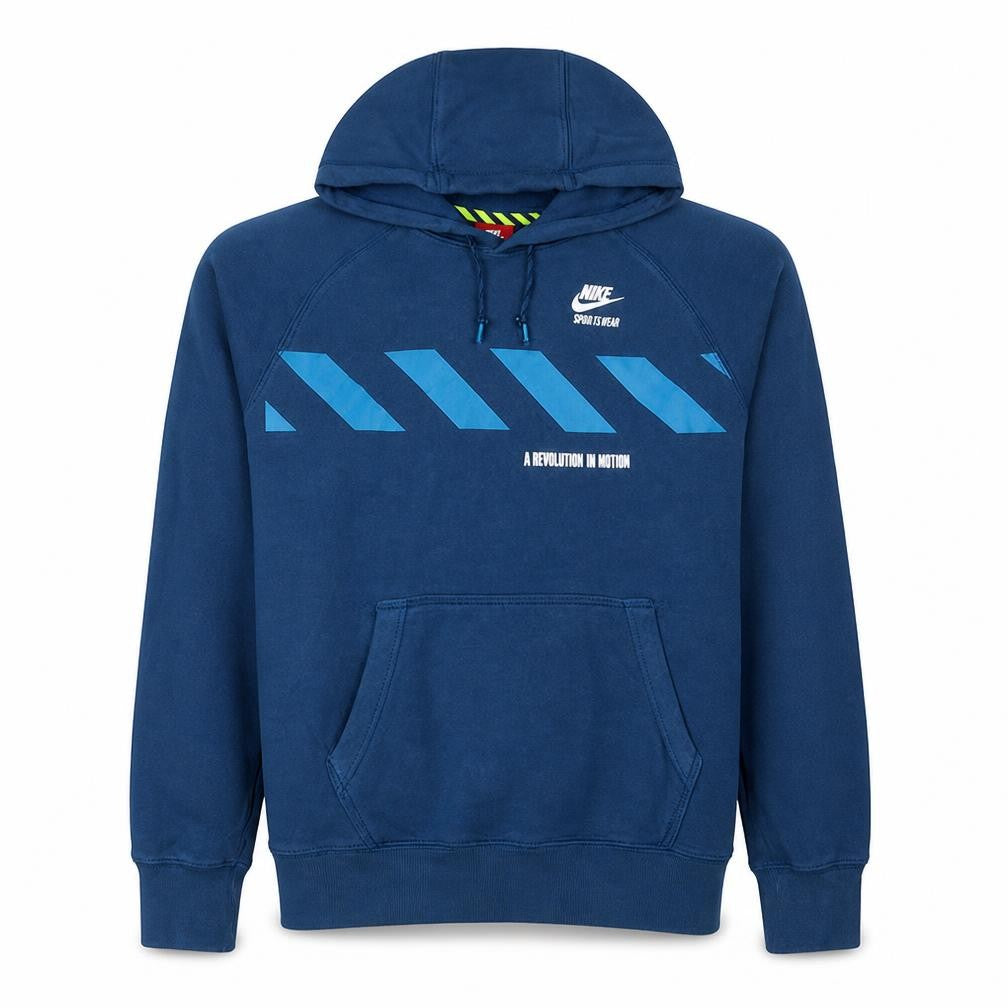 Nike Men's Blue XL Pullover Hoodie Track & Field Sports Sweatshirt