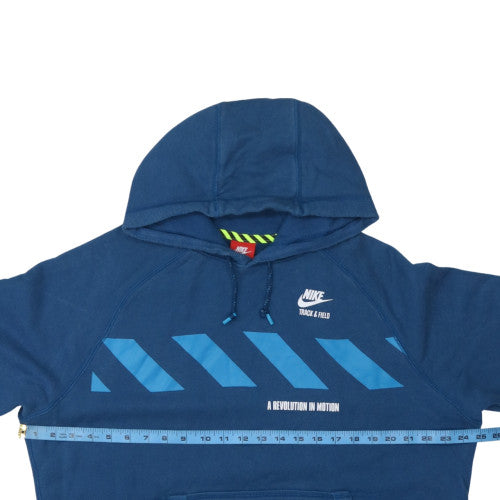 Nike Men's Blue XL Pullover Hoodie Track & Field Sports Sweatshirt