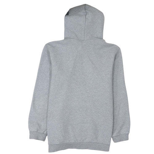 Adidas Men's Grey Pullover Hoodie L Regular Fit Fleece