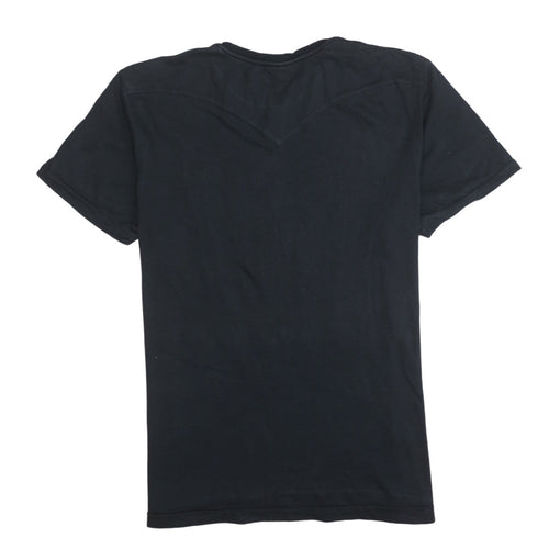 Levi's Men's Black Graphic Logo T-Shirt Size M Crew Neck