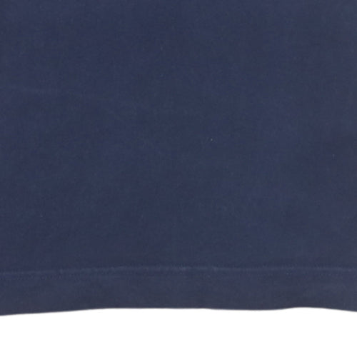 Puma Men's Blue Cotton Short Sleeve Polo Shirt Size S