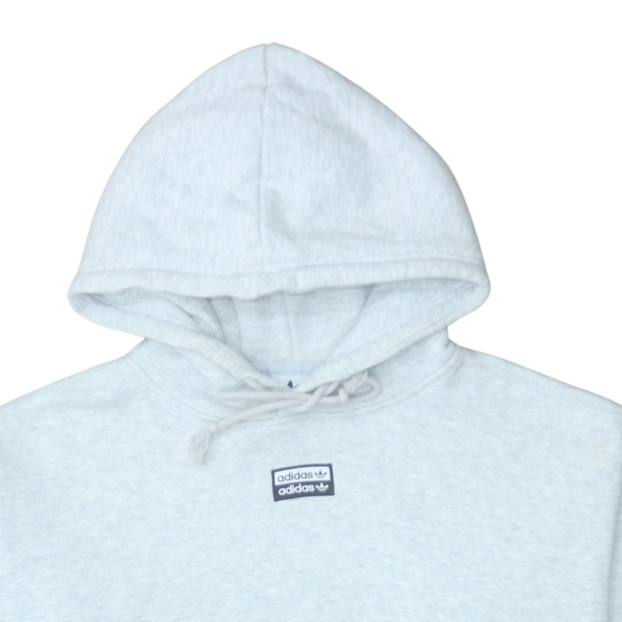 Adidas Women Grey Hoodie UK 12 Pullover Hooded Sweatshirt