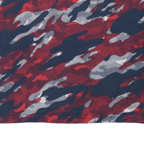 Puma Men's Red Camo Crew Neck Short Sleeve Cotton T-Shirt L