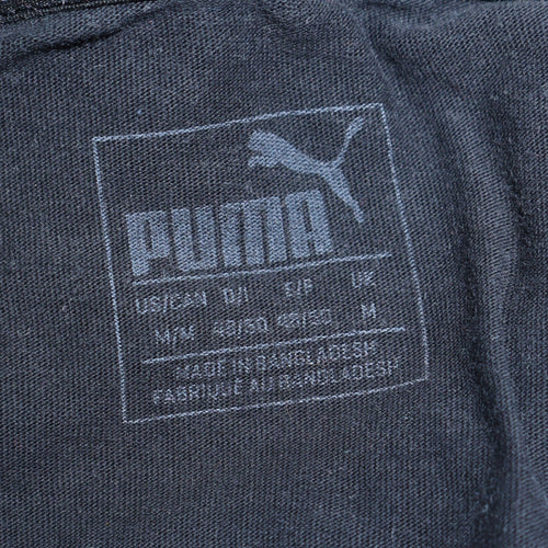 Puma Men's Black Original Sportswear Graphic T-Shirt Size M