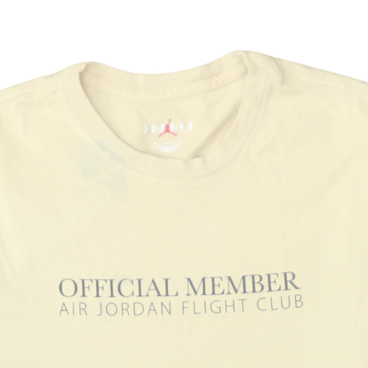 Jordan Men's Beige XL Air Jordan Flight Club Graphic T-Shirt