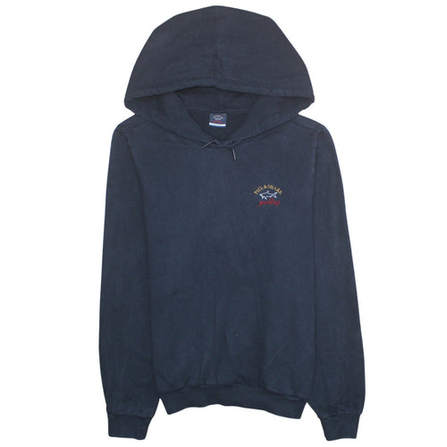 Paul & Shark Men's Blue Embroidered Pullover Hoodie Size M