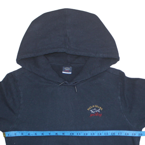 Paul & Shark Men's Blue Embroidered Pullover Hoodie Size M