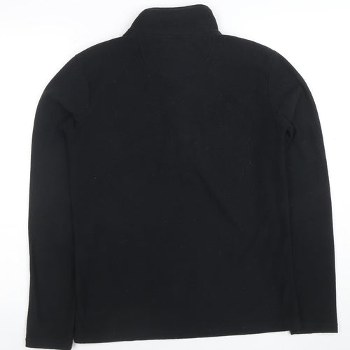 Peter Storm Womens Black Fleece Pullover Sweatshirt Size 12