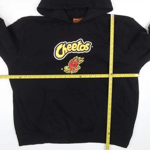 Cheetos Men's Black 3XL Pullover Hoodie Graphic Fleece Sweatshirt
