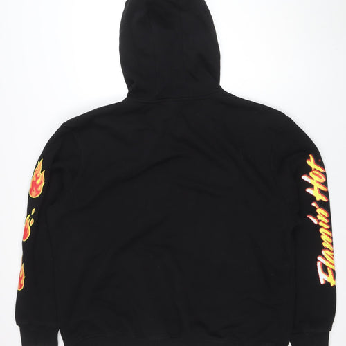 Cheetos Men's Black 3XL Pullover Hoodie Graphic Fleece Sweatshirt