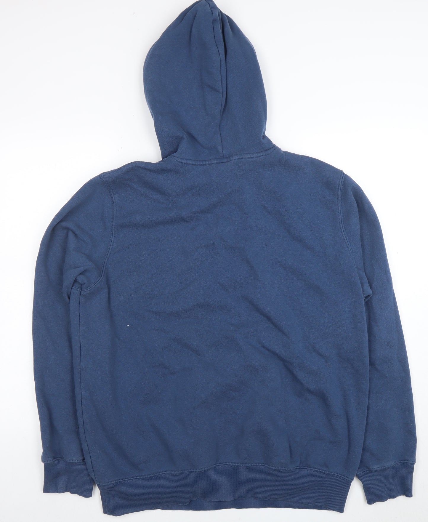 The North Face Men's Blue Pullover Hoodie Size L Outdoor Graphic