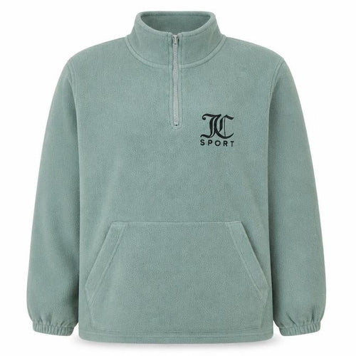 Juicy Couture Sport Women’s Green Fleece Pullover Sweatshirt Size L
