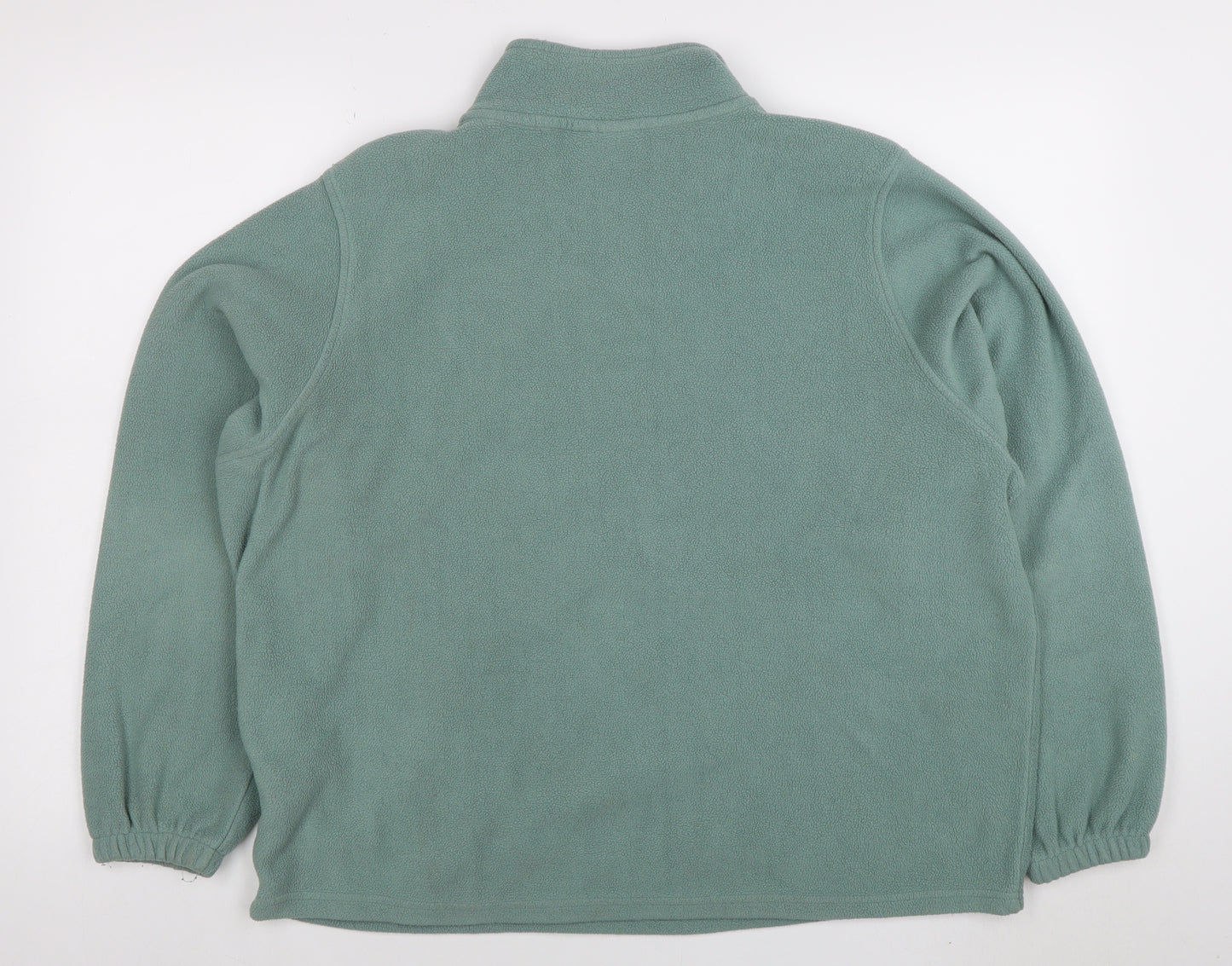 Juicy Couture Sport Women’s Green Fleece Pullover Sweatshirt Size L