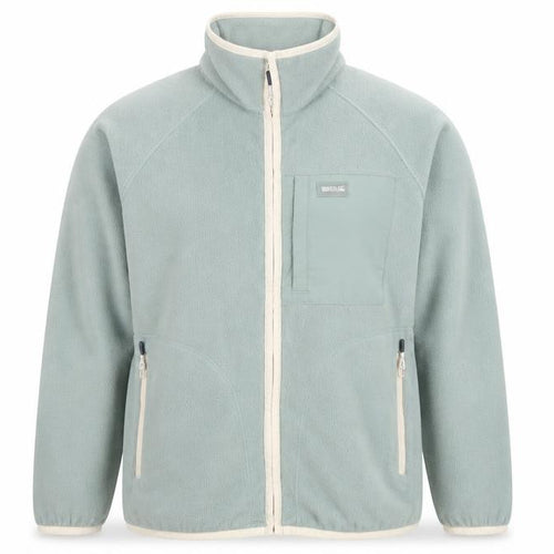 Regatta Great Outdoors Women Blue Full Zip Fleece Jacket UK 10