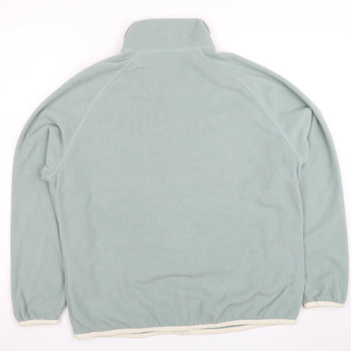 Regatta Great Outdoors Women Blue Full Zip Fleece Jacket UK 10