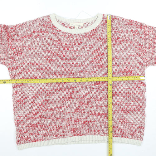 Seasalt Cornwall Women's Multicoloured Cotton Bamboo Knit Jumper Size 18
