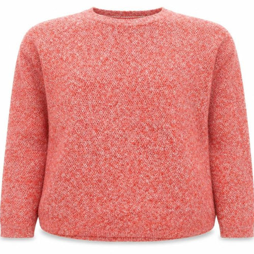 Fat Face Women's Red Knit Crew Neck Long Sleeve Jumper Size 8