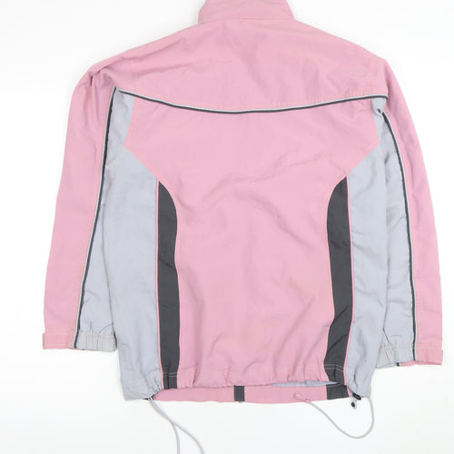 Ice Peak Women’s Pink Windbreaker Jacket Size 32 Full Zip Casual Outdoor