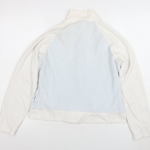 Reebok Women's Blue Full Zip Fleece Jacket Size 14