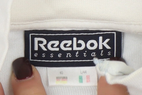 Reebok Women's Blue Full Zip Fleece Jacket Size 14