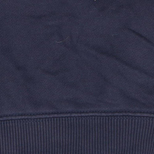 Tommy Hilfiger Womens Navy XS Pullover Hoodie Sweatshirt