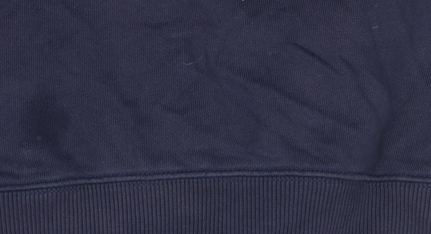 Tommy Hilfiger Womens Navy XS Pullover Hoodie Sweatshirt