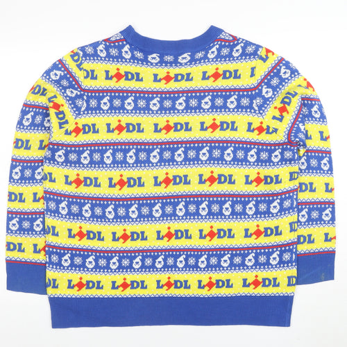 Esmara Women's Multicoloured L Fair Isle Ugly Jumper