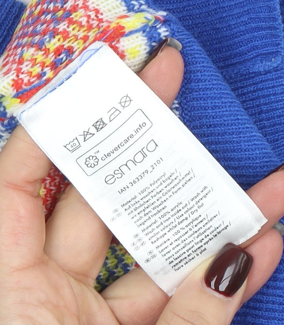 Esmara Women's Multicoloured L Fair Isle Ugly Jumper