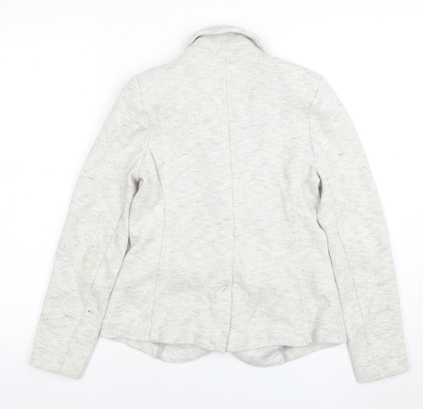 Whistles Womens Beige Cotton Blend Two-Button Blazer UK 6