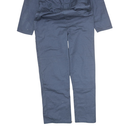 Dickies Men Blue 40R Cargo Workwear Straight Leg Trousers