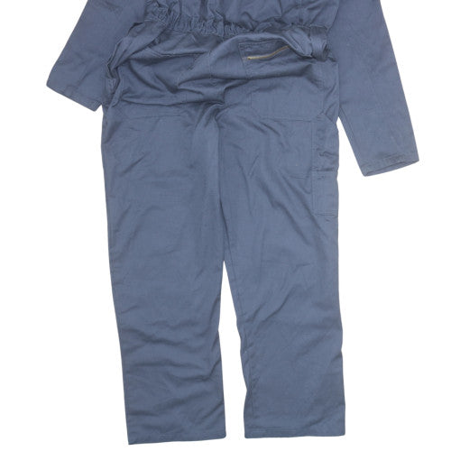 Dickies Men Blue 40R Cargo Workwear Straight Leg Trousers
