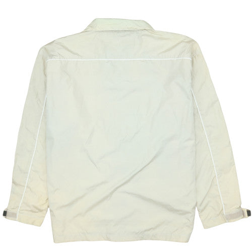 Quiksilver Mens Beige XL Lightweight Windbreaker Jacket