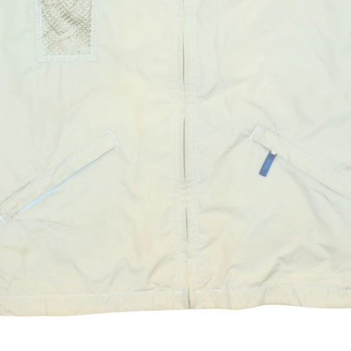 Quiksilver Mens Beige XL Lightweight Windbreaker Jacket