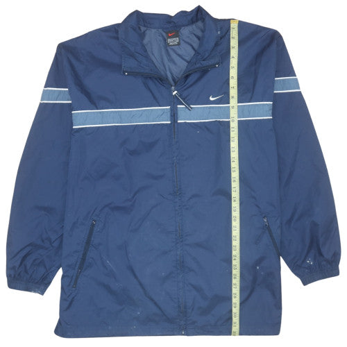 Nike Men’s Blue 2XL Windbreaker Jacket Retro Sports Style