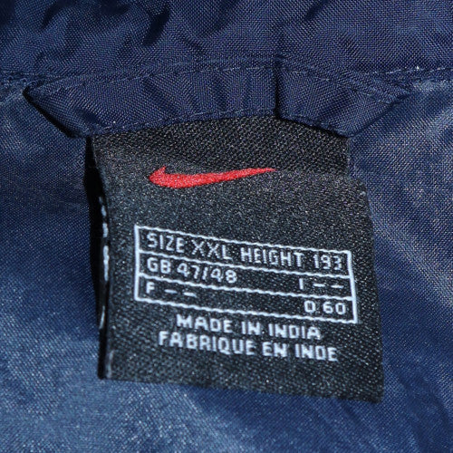 Nike Men’s Blue 2XL Windbreaker Jacket Retro Sports Style