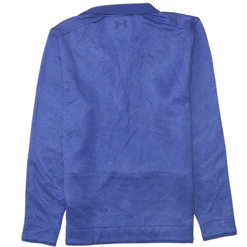 Under Armour Men's Blue Medium 1/4 Zip ColdGear Sweatshirt