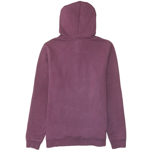 Canterbury Women's Burgundy Hoodie Size 14 Pullover Logo Hooded Sweatshirt