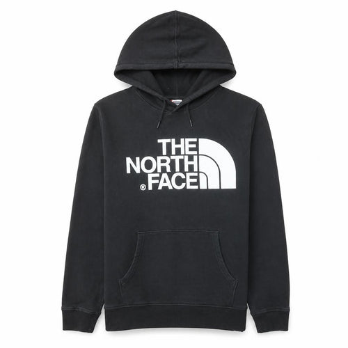 The North Face Men's Black Pullover Hoodie L Graphic Outdoor Sweatshirt