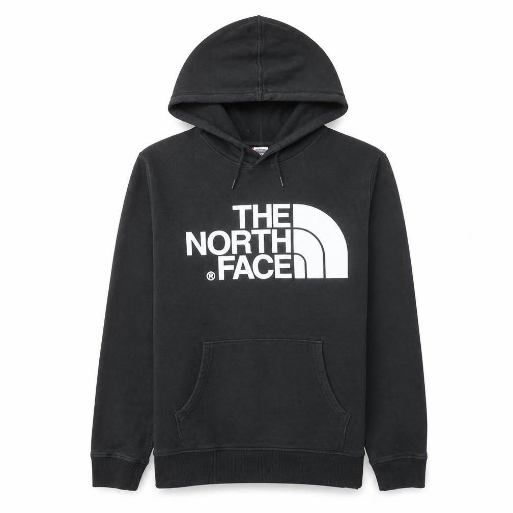 The North Face Men's Black Pullover Hoodie L Graphic Outdoor Sweatshirt