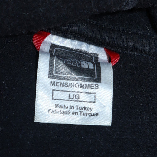 The North Face Men's Black Pullover Hoodie L Graphic Outdoor Sweatshirt