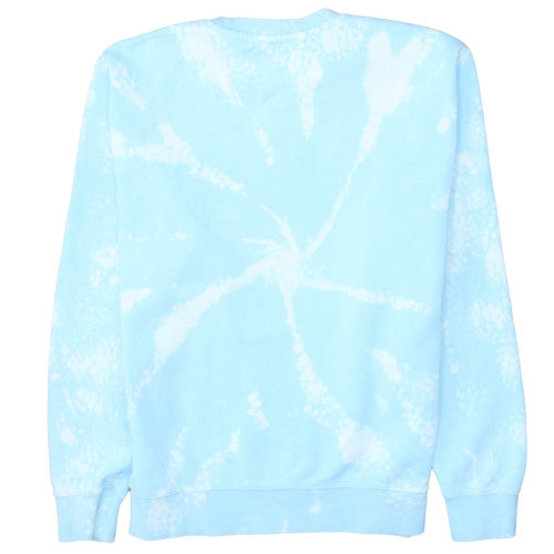 Nike Women’s Blue Tie Dye Crew Neck Sweatshirt Medium
