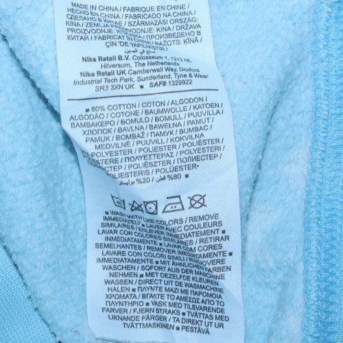 Nike Women’s Blue Tie Dye Crew Neck Sweatshirt Medium