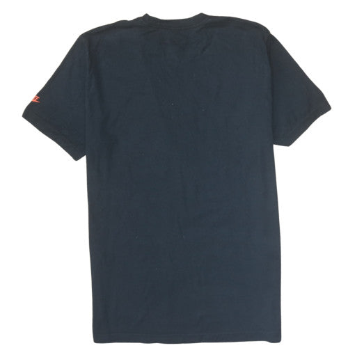 Nike Mens Black Graphic Print Crew Neck Regular Fit T-Shirt Size L