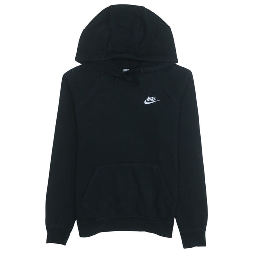 Nike Women's Black XS Pullover Hoodie Sweatshirt Cotton Blend
