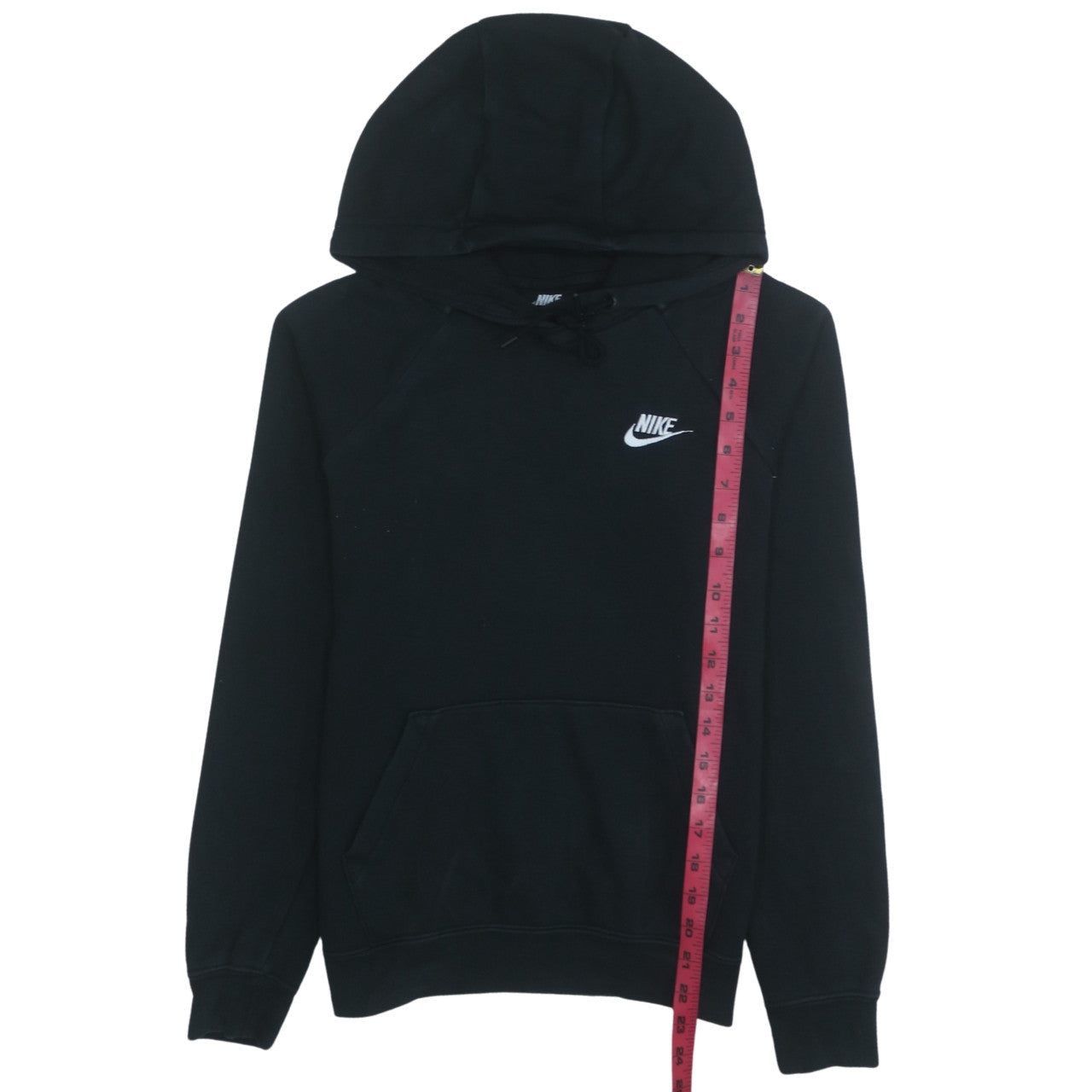 Nike Women's Black XS Pullover Hoodie Sweatshirt Cotton Blend