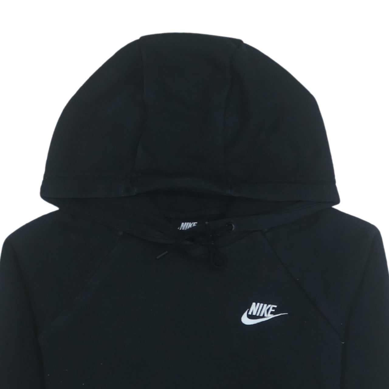 Nike Women's Black XS Pullover Hoodie Sweatshirt Cotton Blend