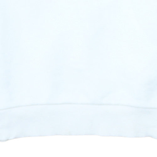 The North Face Womens White Crew Neck Sweatshirt XS Relaxed Fit